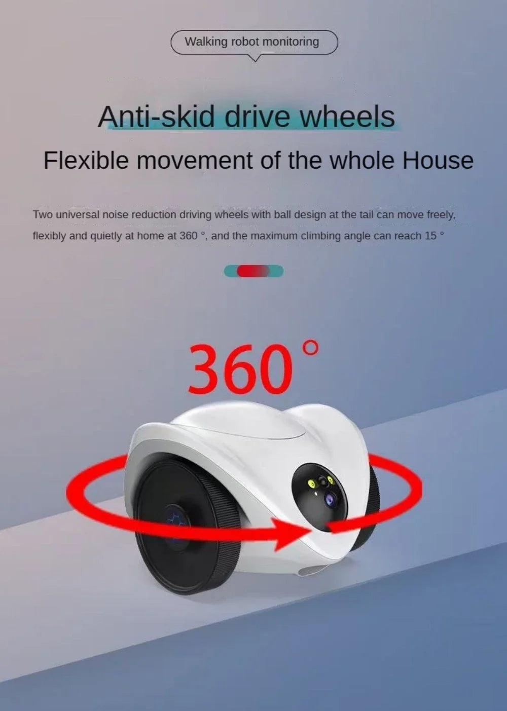 Intelligenter Katzen-Roboter mit Laserpointer, Leckerli-Spender und HD-Kamera für interaktives Katzenspiel und Überwachung