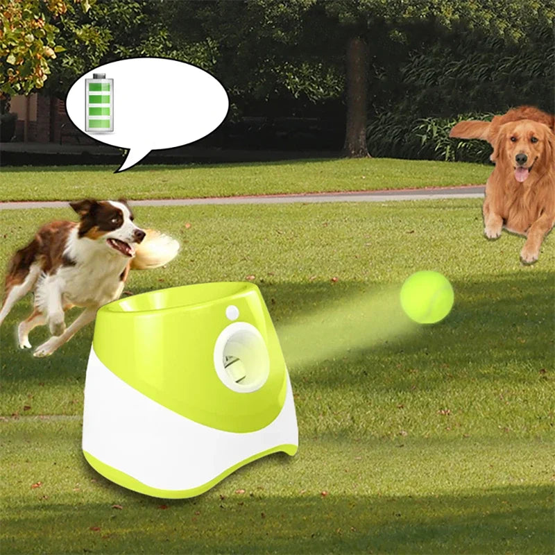 Automatischer Ballwerfer für Hunde mit 3 einstellbaren Distanzen und kabellosem Design