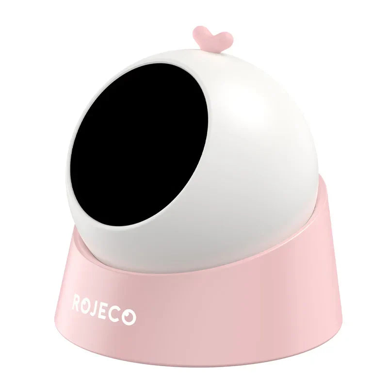 ROJECO Smart-Laser automatisches Katzen-Spielzeug mit sicherem Laser und USB-Ladung in modernem Design