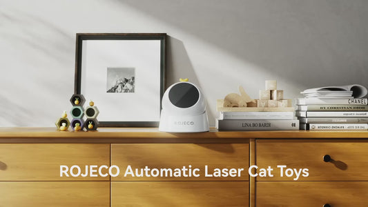 ROJECO Smart-Laser – Der ultimative Spielspaß für deine Katze (auch wenn du nicht da bist!)